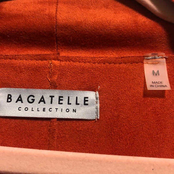 NWT Bagatelle faux suede sexy jacket - Picture 7 of 7